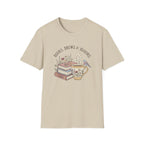 Books Brews And Blooms T-Shirt