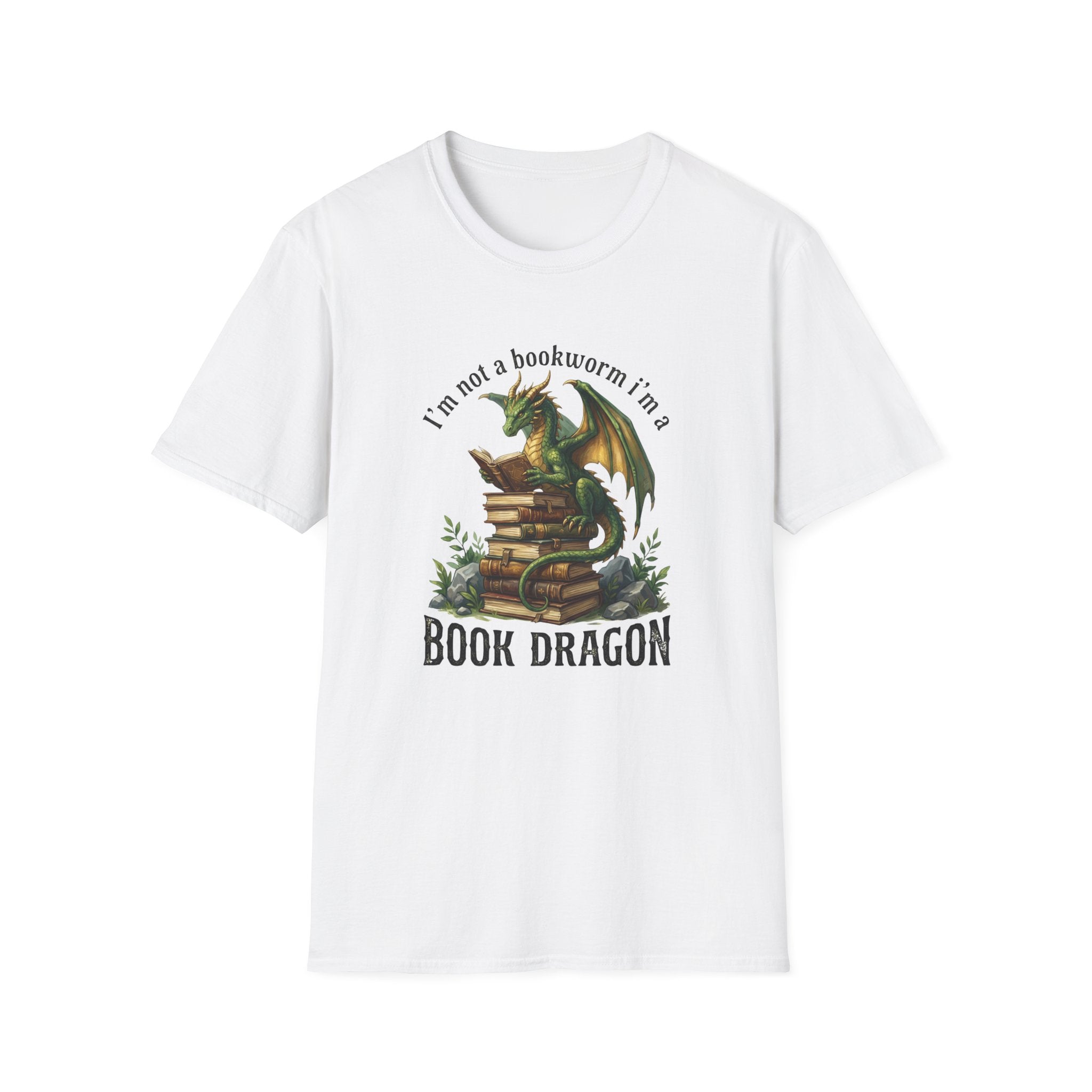 I'm Not A Bookworm I'm A Book Dragon T-Shirt