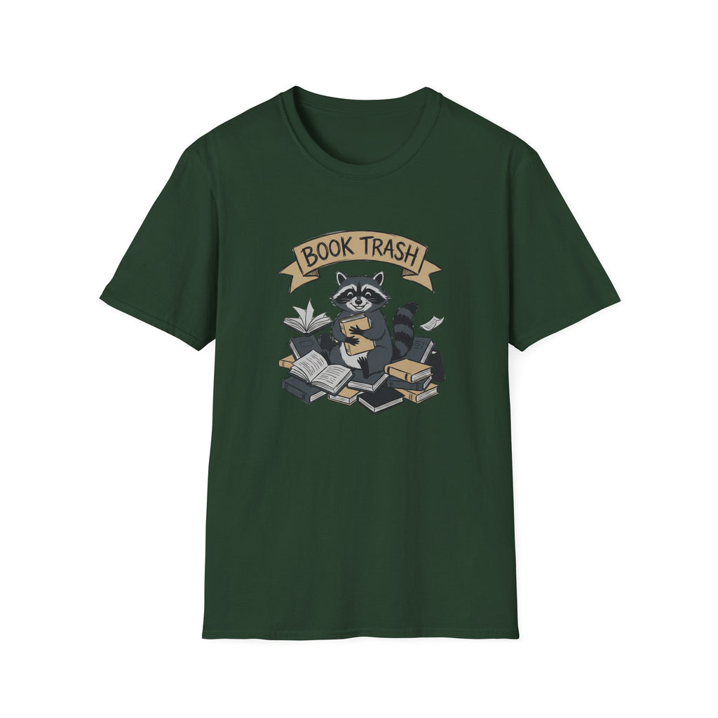 Book Trash Raccoon T-Shirt