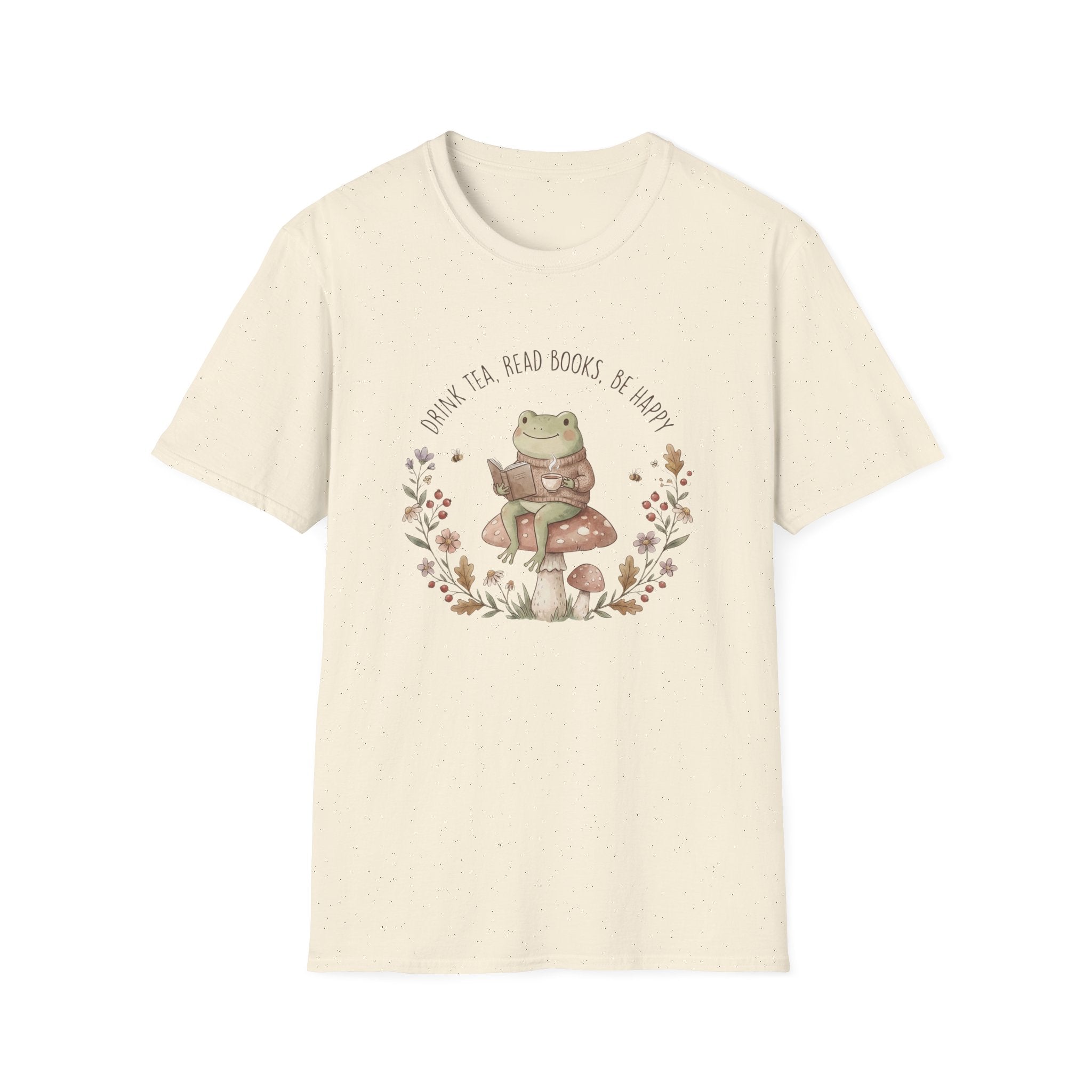 Drink Tea Read Books Be Happy T-Shirt