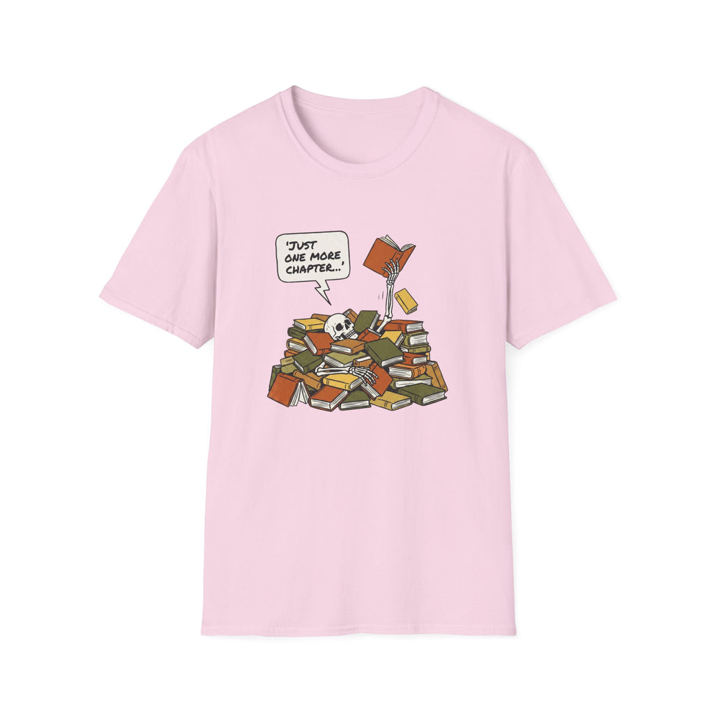 Just One More Chapter Skeleton T-Shirt