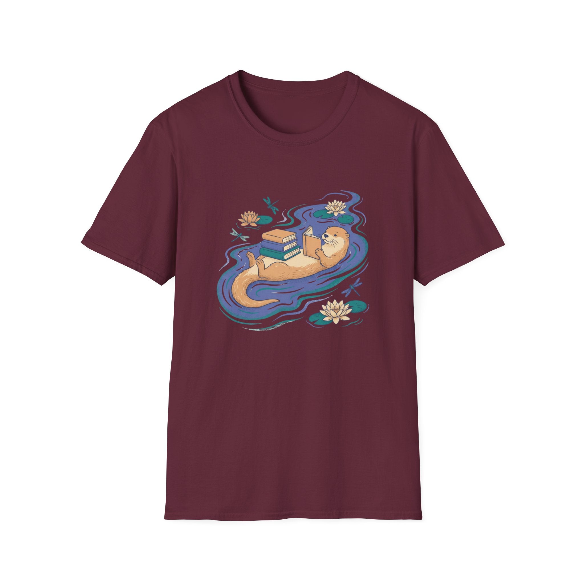 Otter Reading T-Shirt