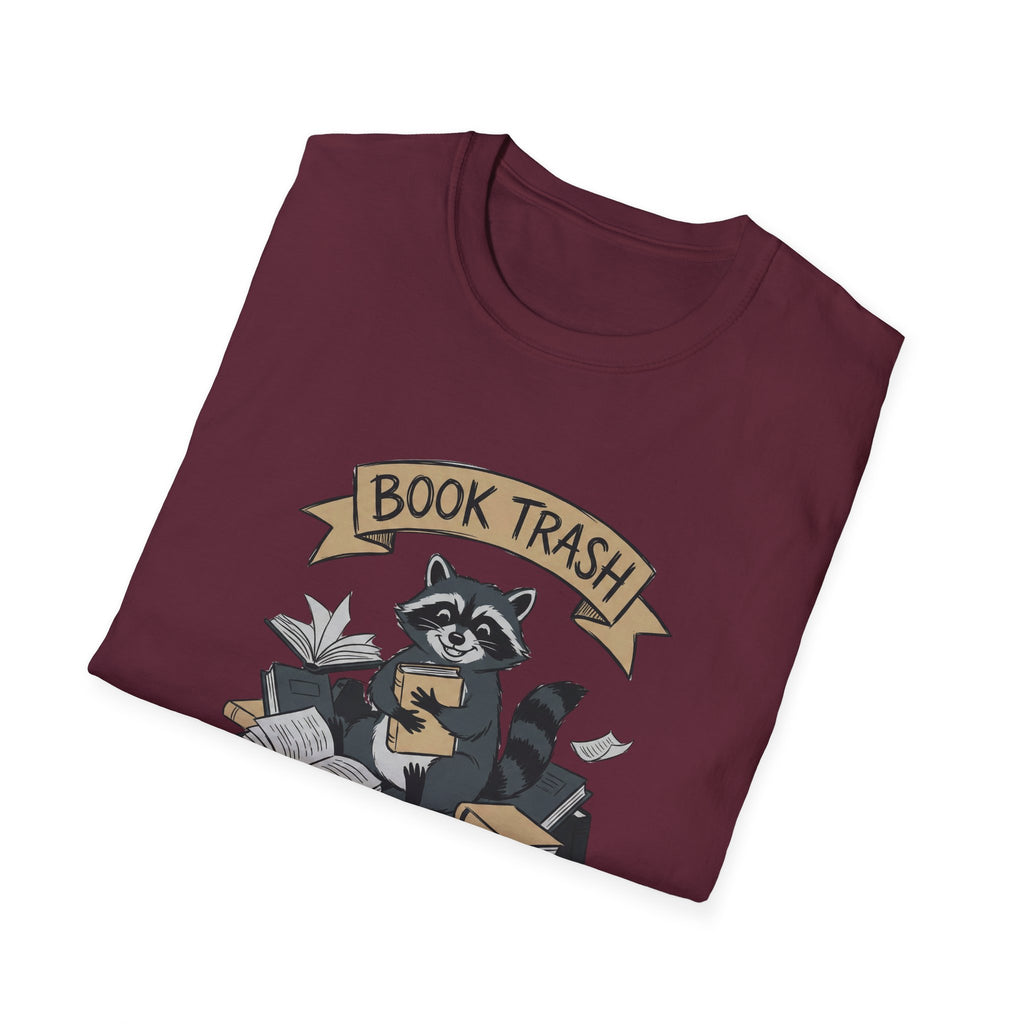 Book Trash Raccoon T-Shirt