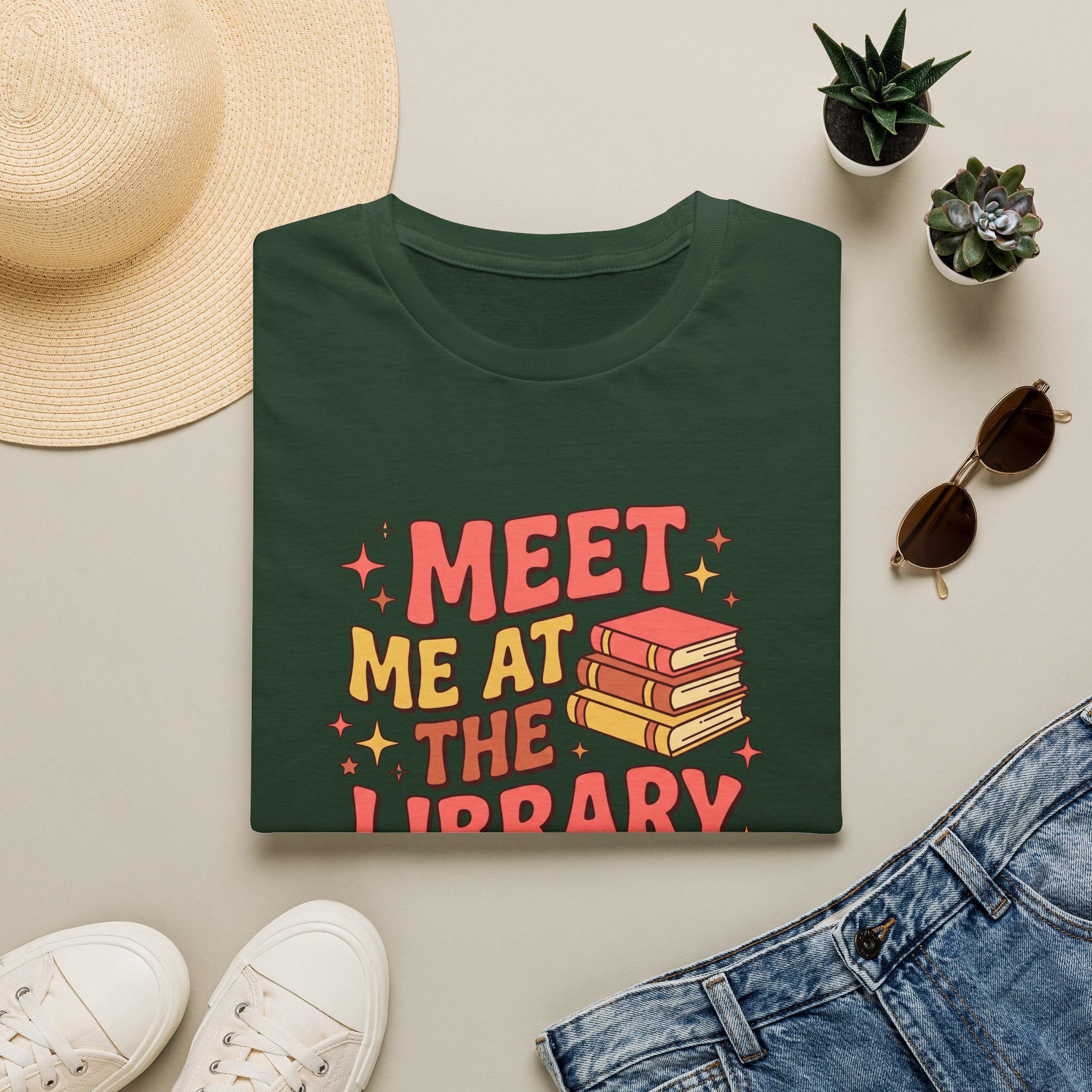 Meet Me At The Library T-Shirt