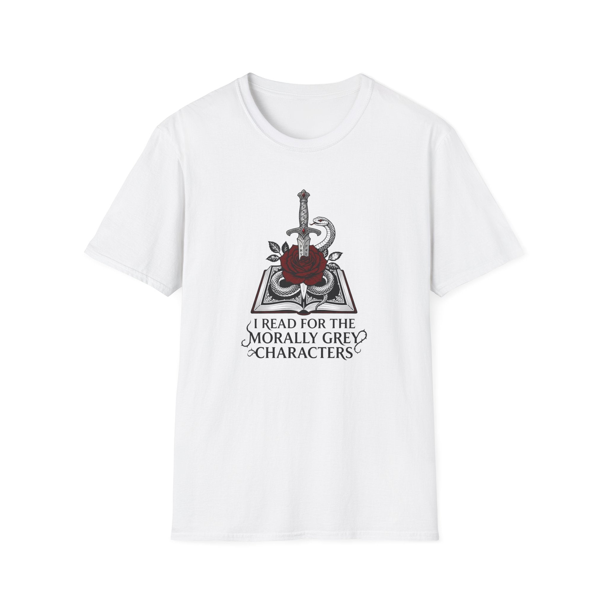 I Read For The Morally Grey Characters T-Shirt