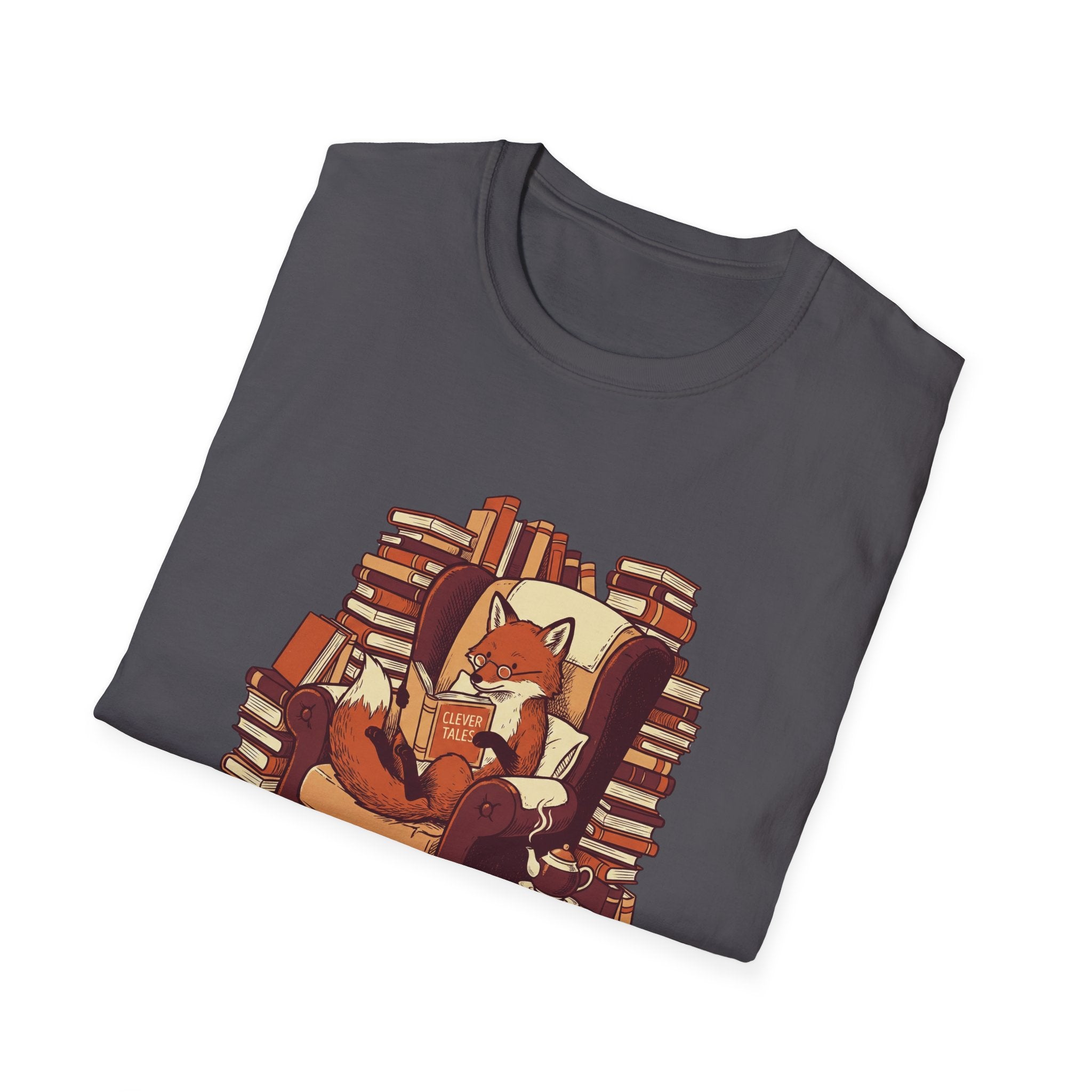 Fox Reading T-Shirt