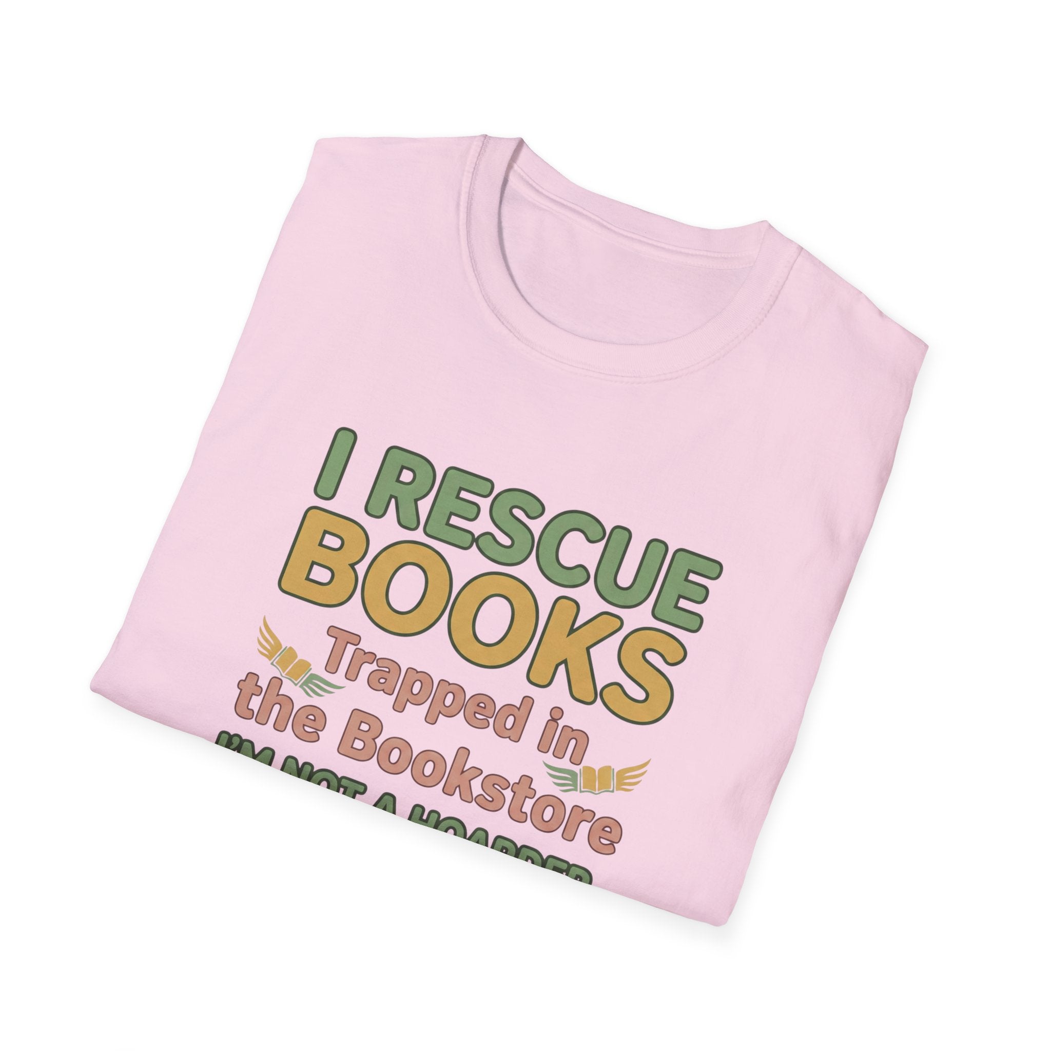 I Rescue Books T-Shirt