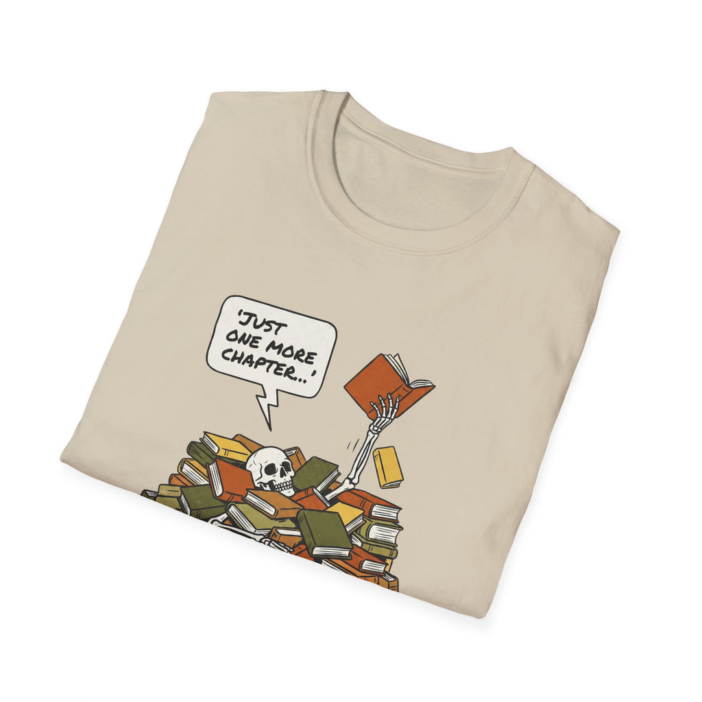 Just One More Chapter Skeleton T-Shirt
