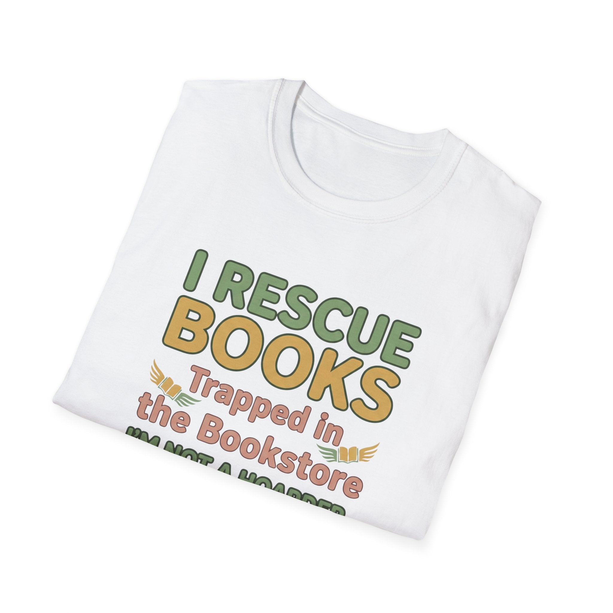 I Rescue Books T-Shirt