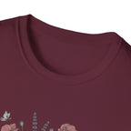 Floral Books T-Shirt