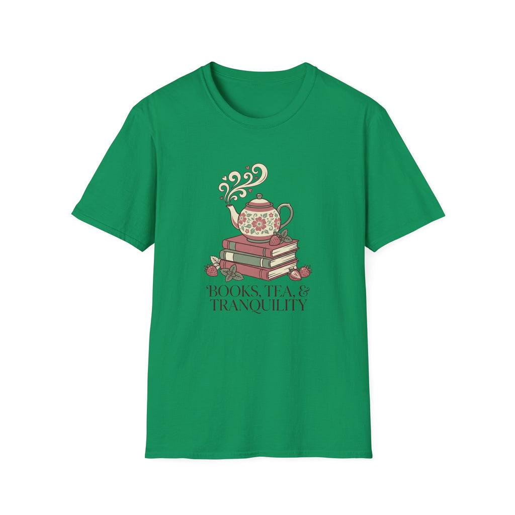 Books Tea And Tranquility T-Shirt