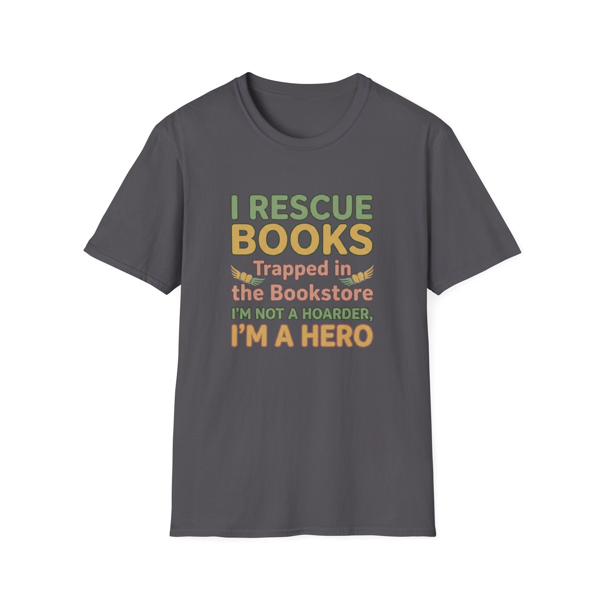 I Rescue Books T-Shirt