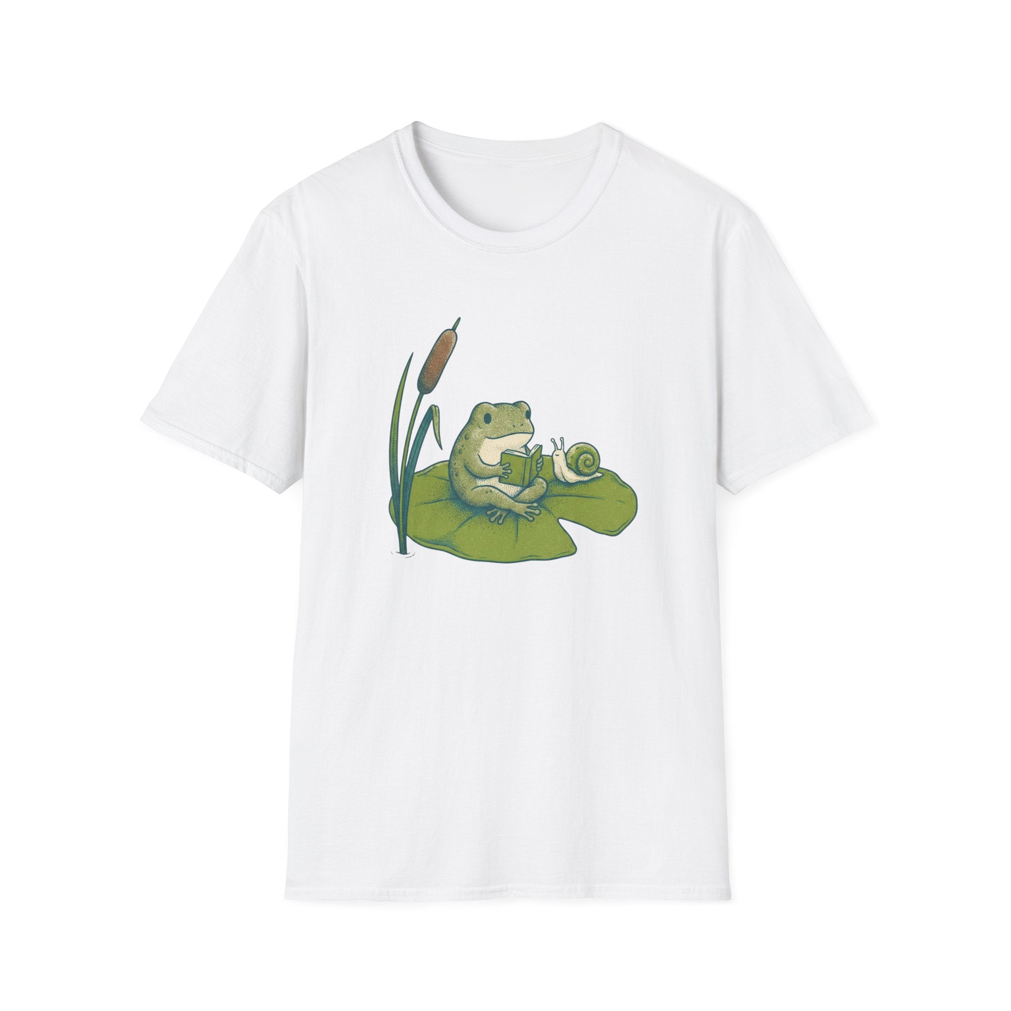 Frog Reading T-Shirt