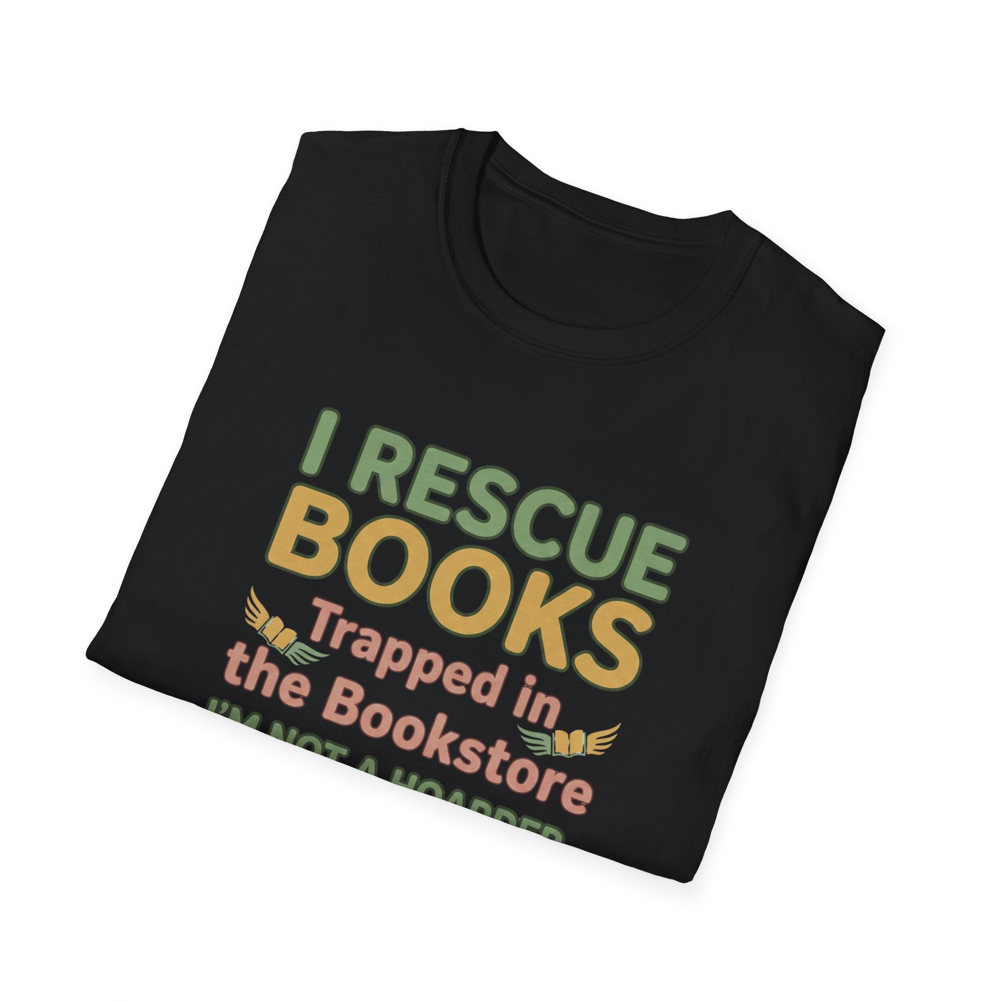 I Rescue Books T-Shirt
