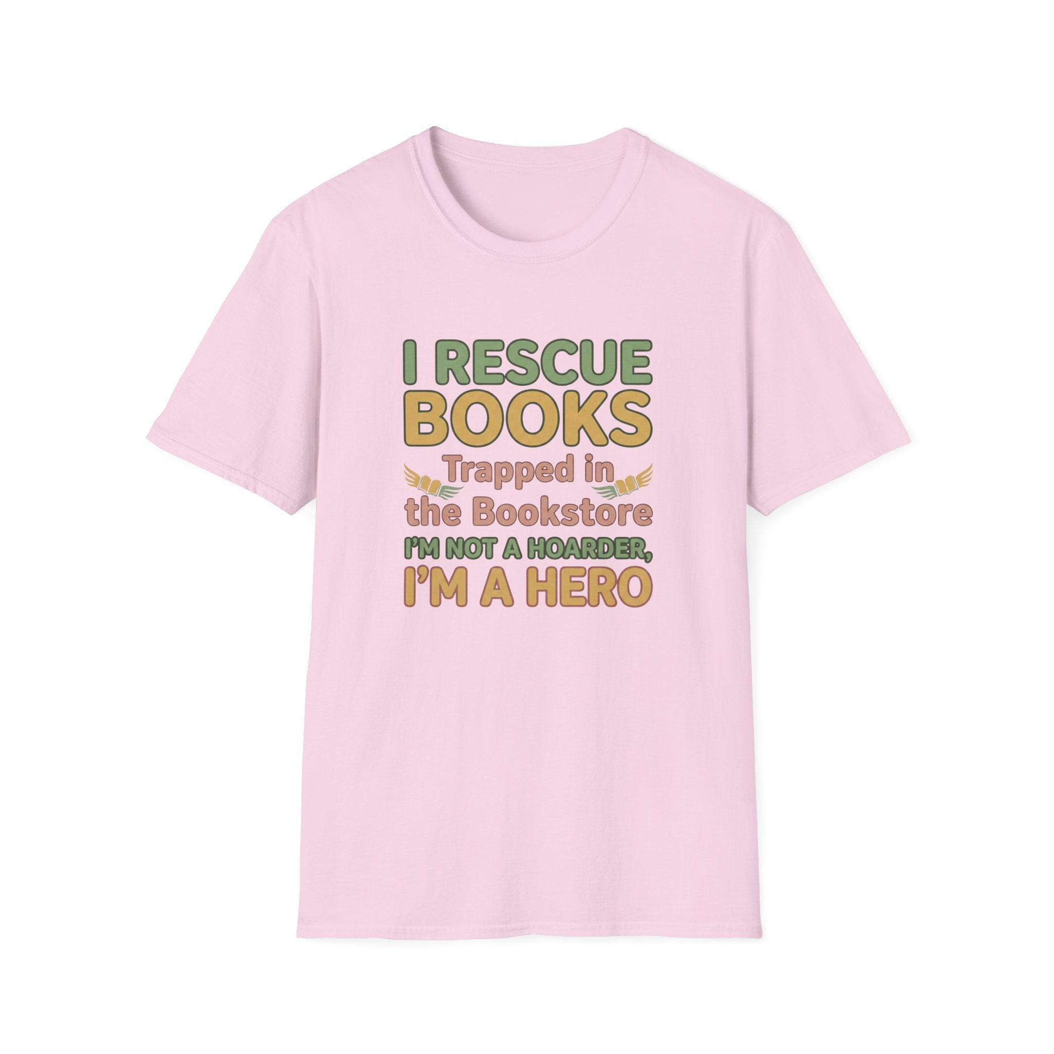 I Rescue Books T-Shirt