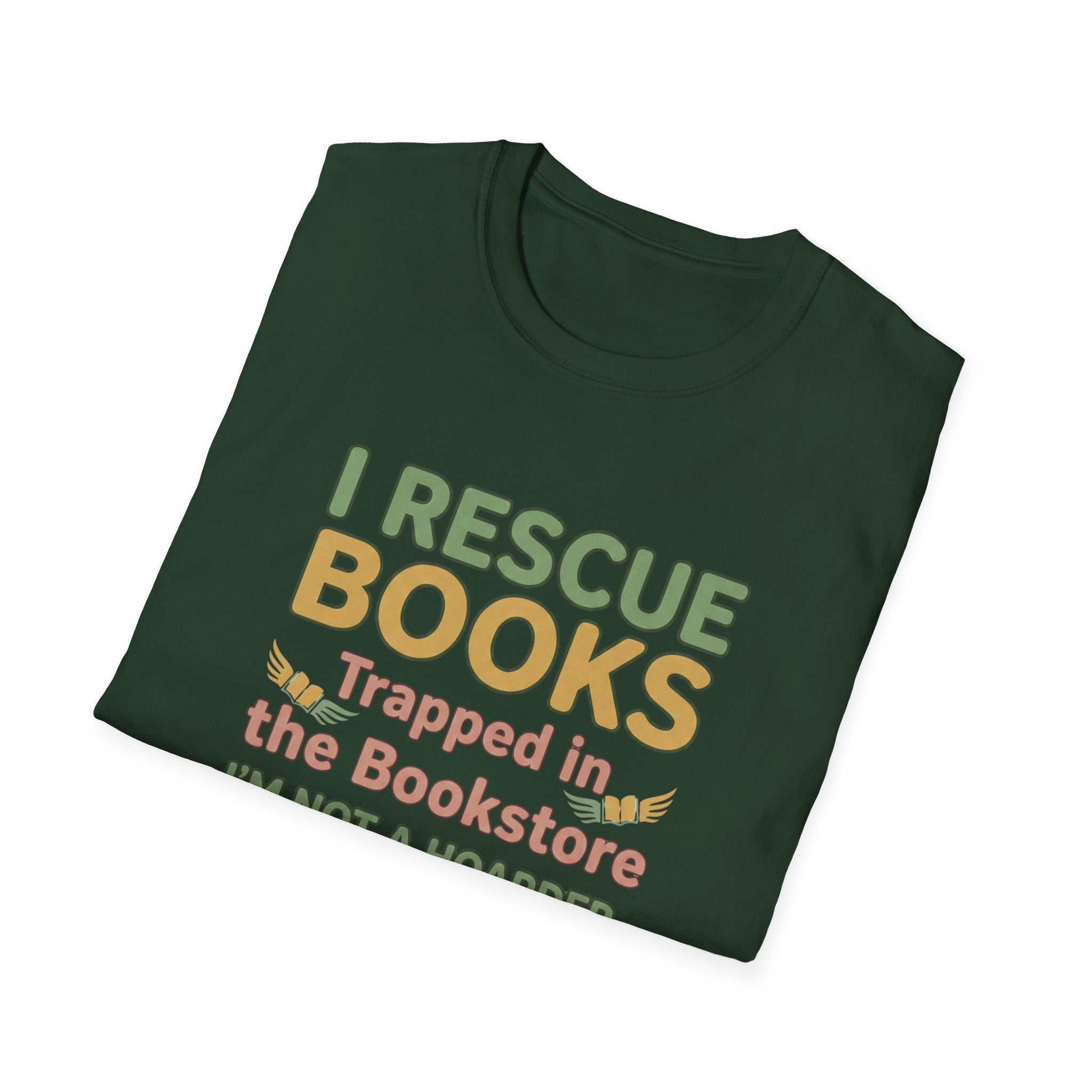 I Rescue Books T-Shirt
