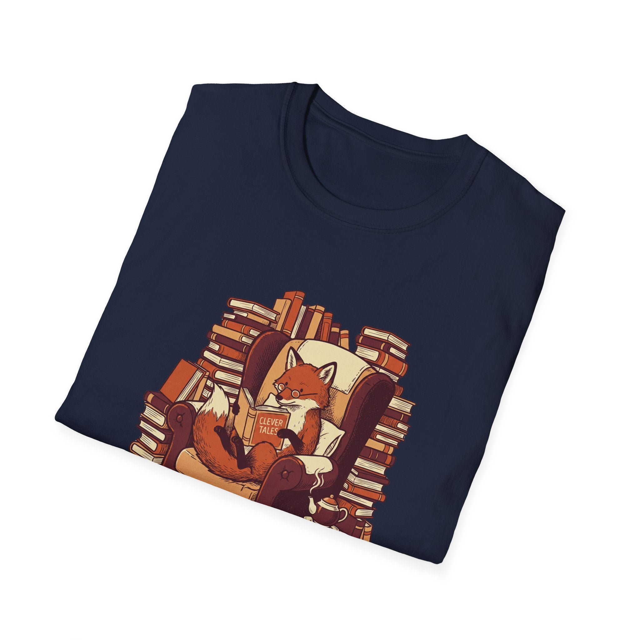 Fox Reading T-Shirt