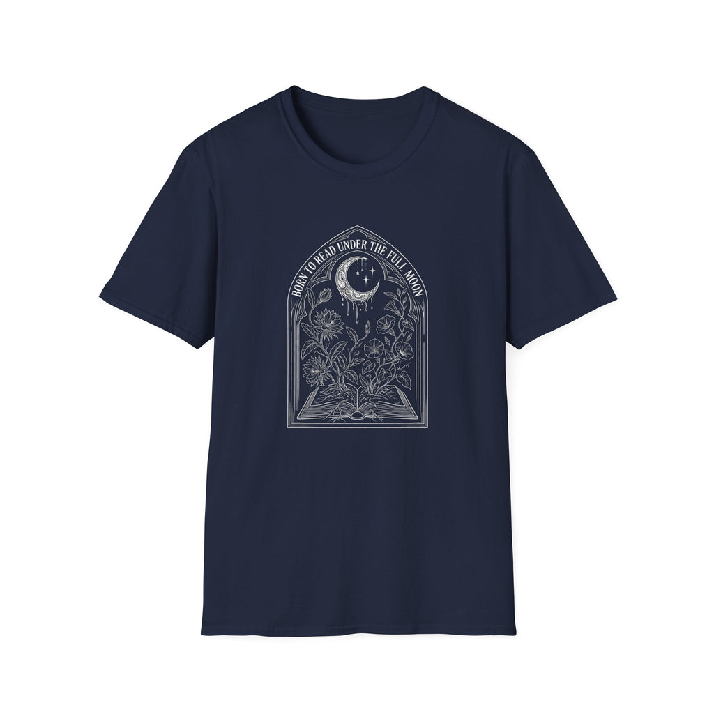 Born To Read Under The Full Moon T-Shirt