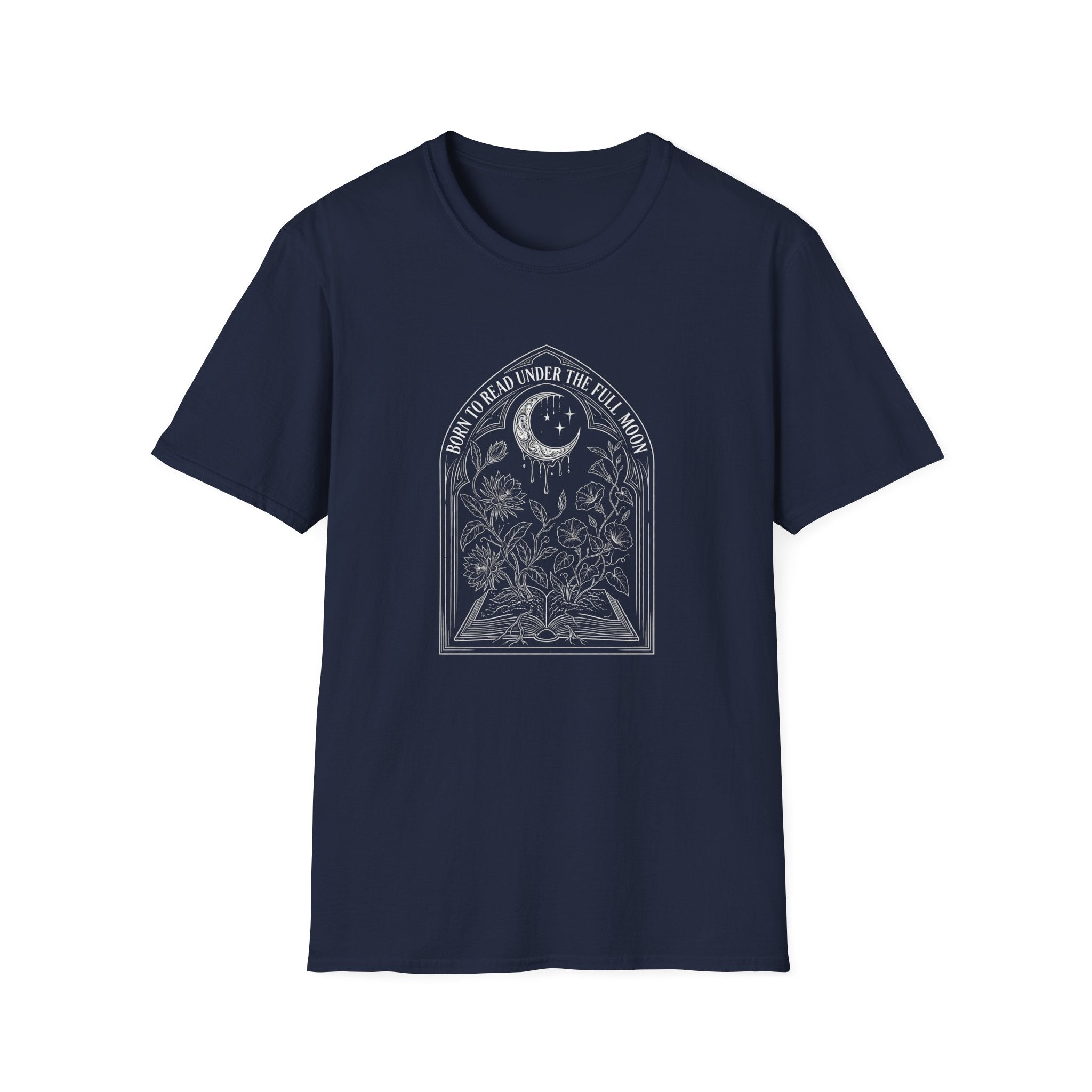Born To Read Under The Full Moon T-Shirt