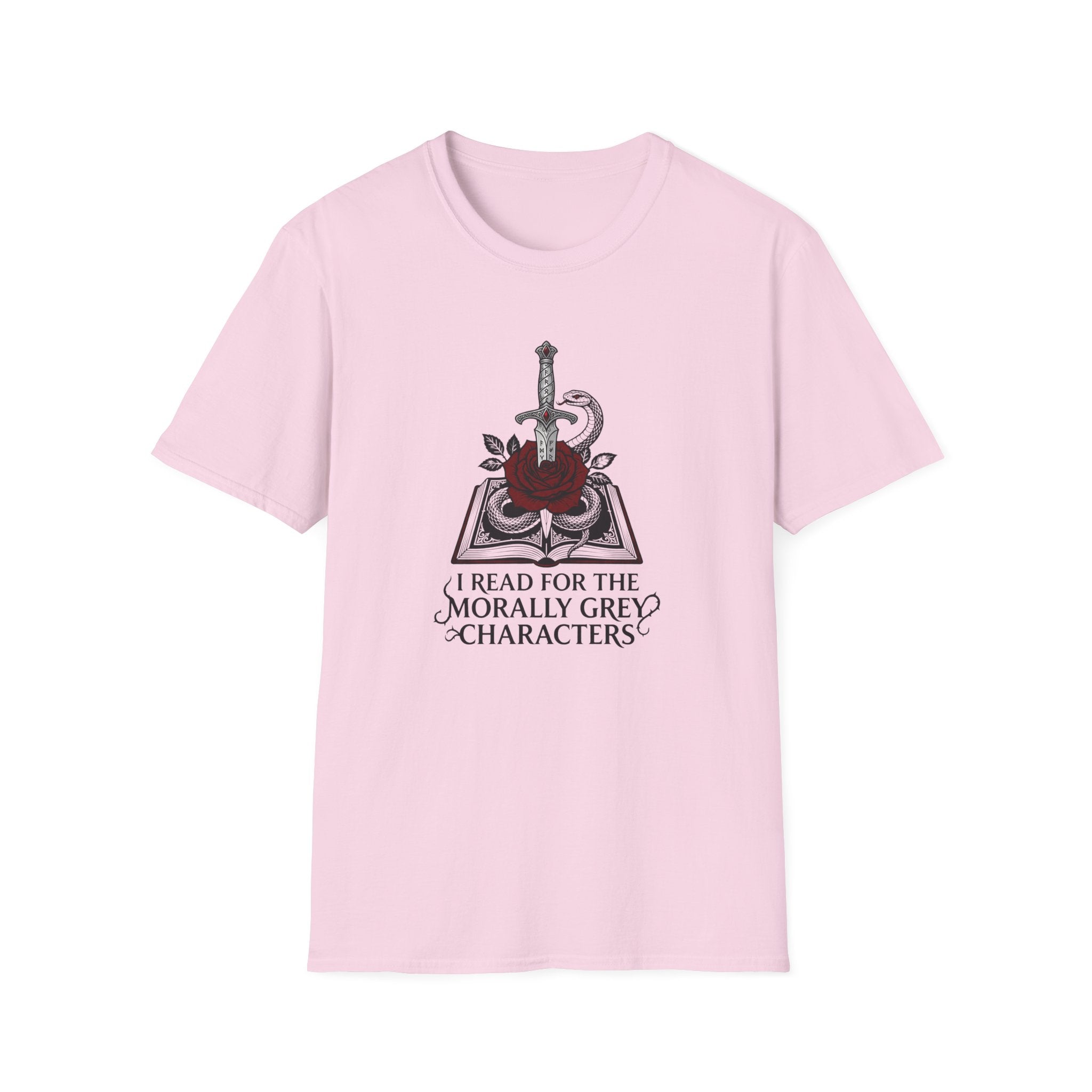 I Read For The Morally Grey Characters T-Shirt
