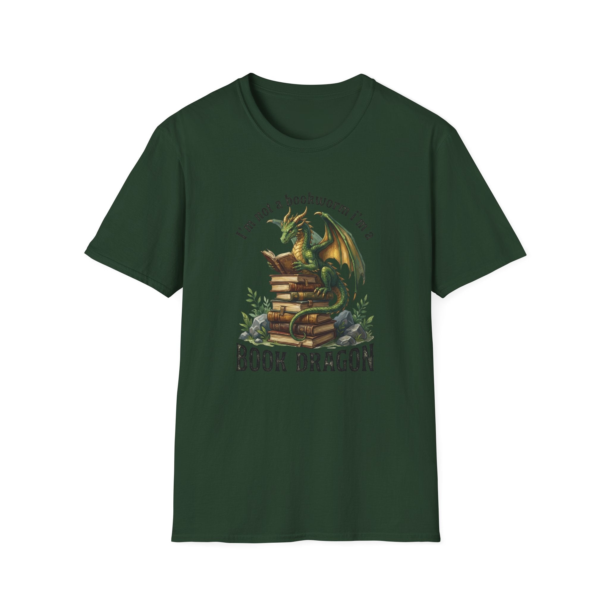 I'm Not A Bookworm I'm A Book Dragon T-Shirt