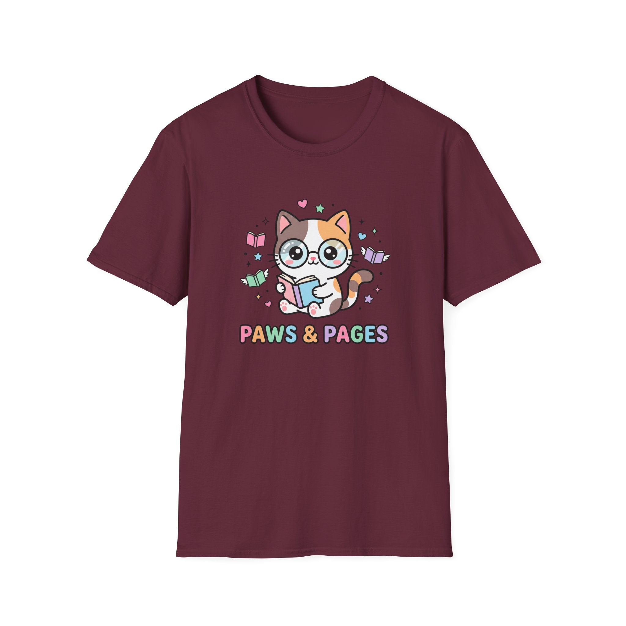 Paws And Pages T-Shirt
