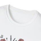 Floral Books T-Shirt