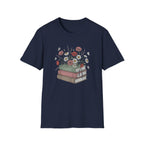 Floral Books T-Shirt