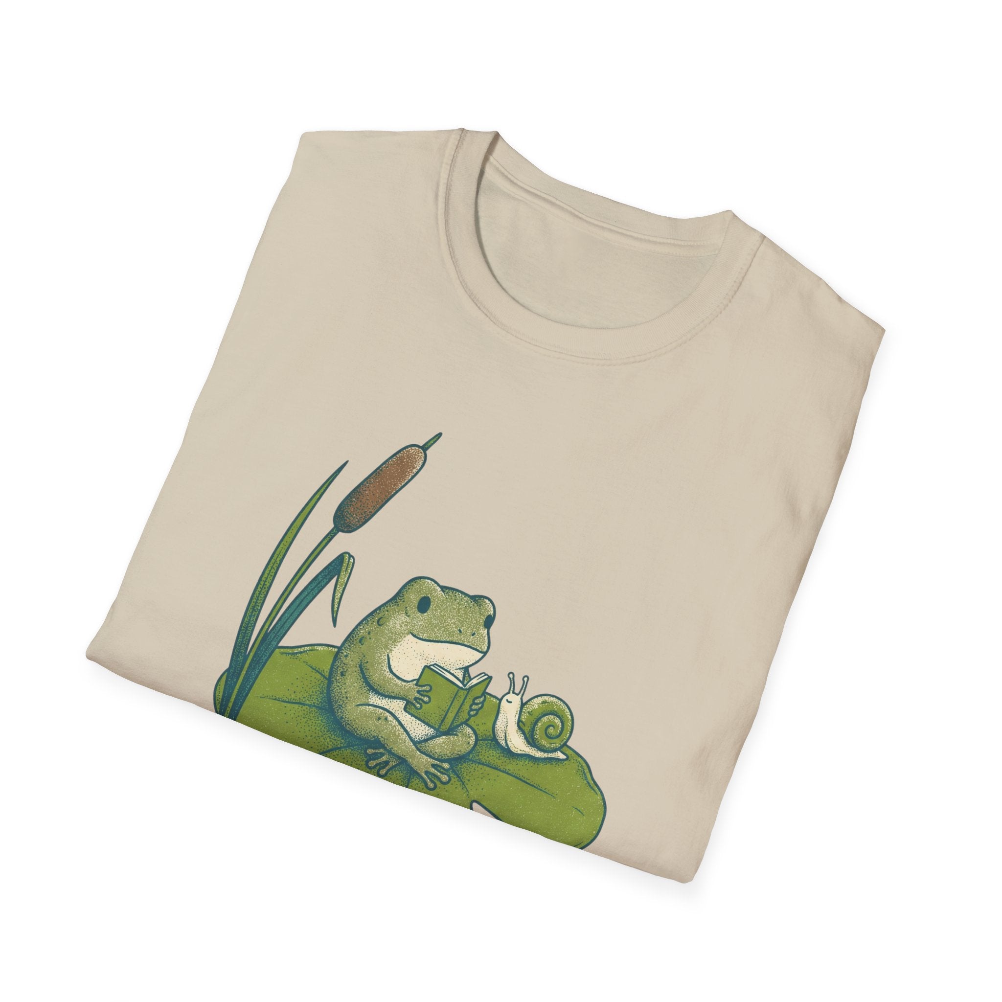 Frog Reading T-Shirt