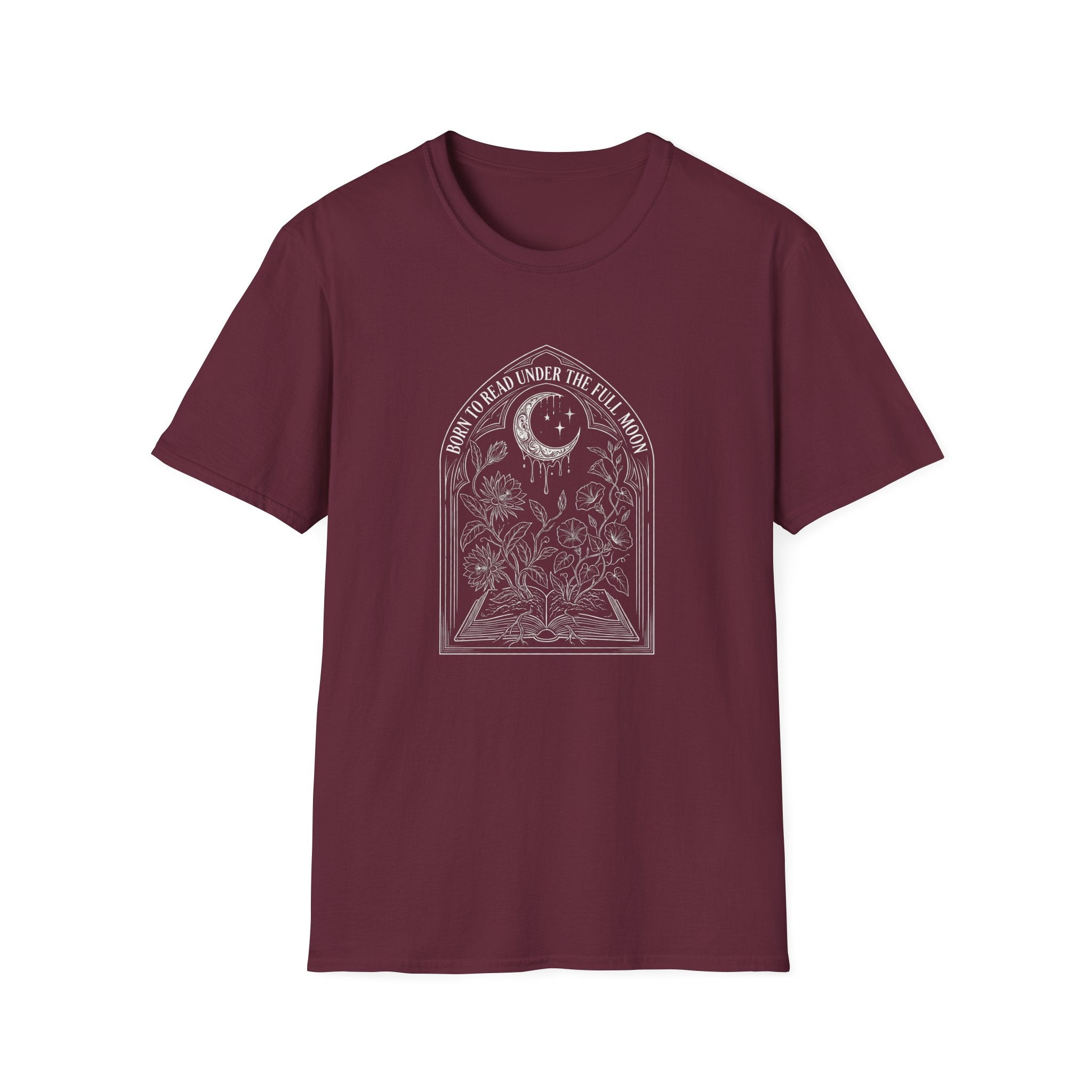 Born To Read Under The Full Moon T-Shirt