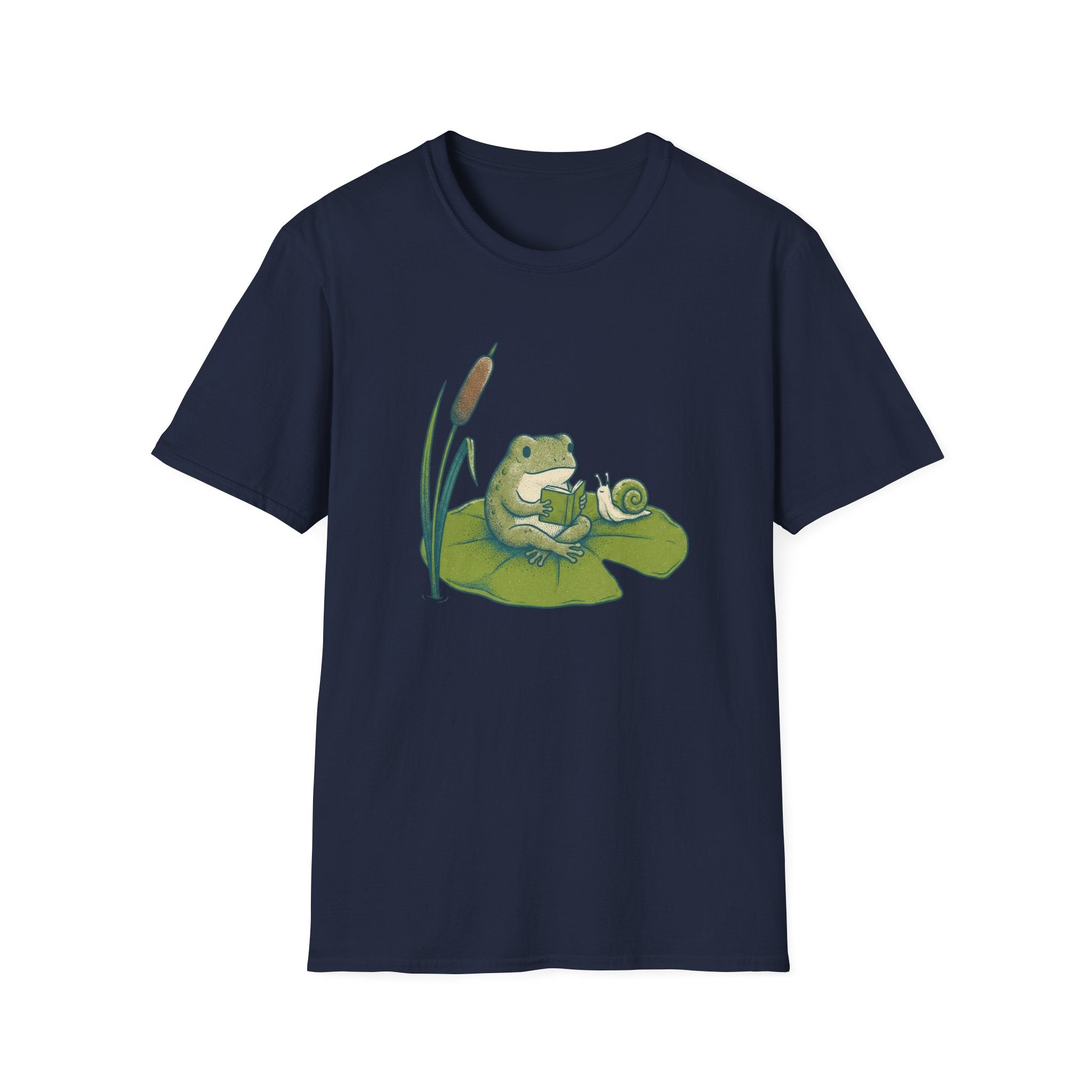 Frog Reading T-Shirt