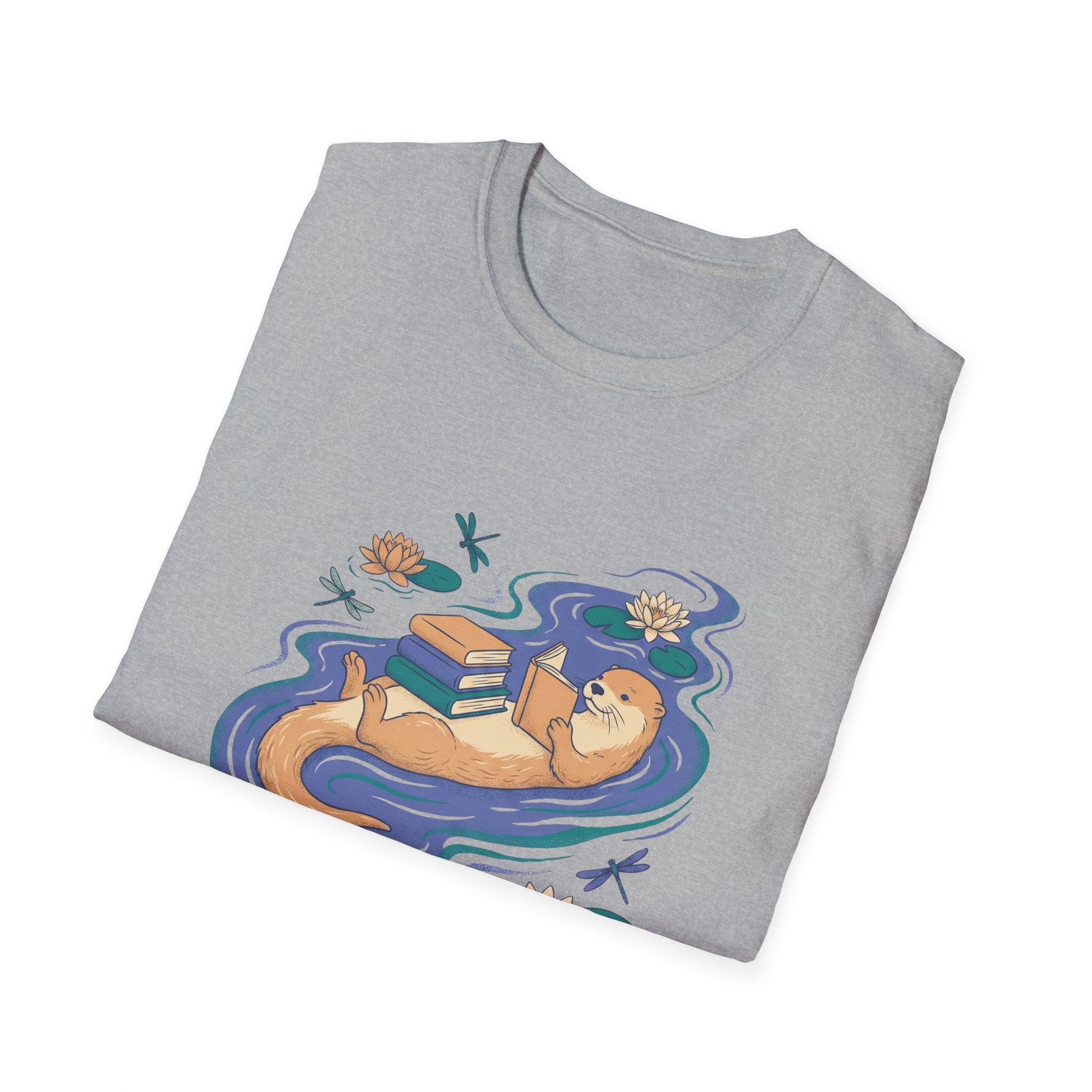 Otter Reading T-Shirt