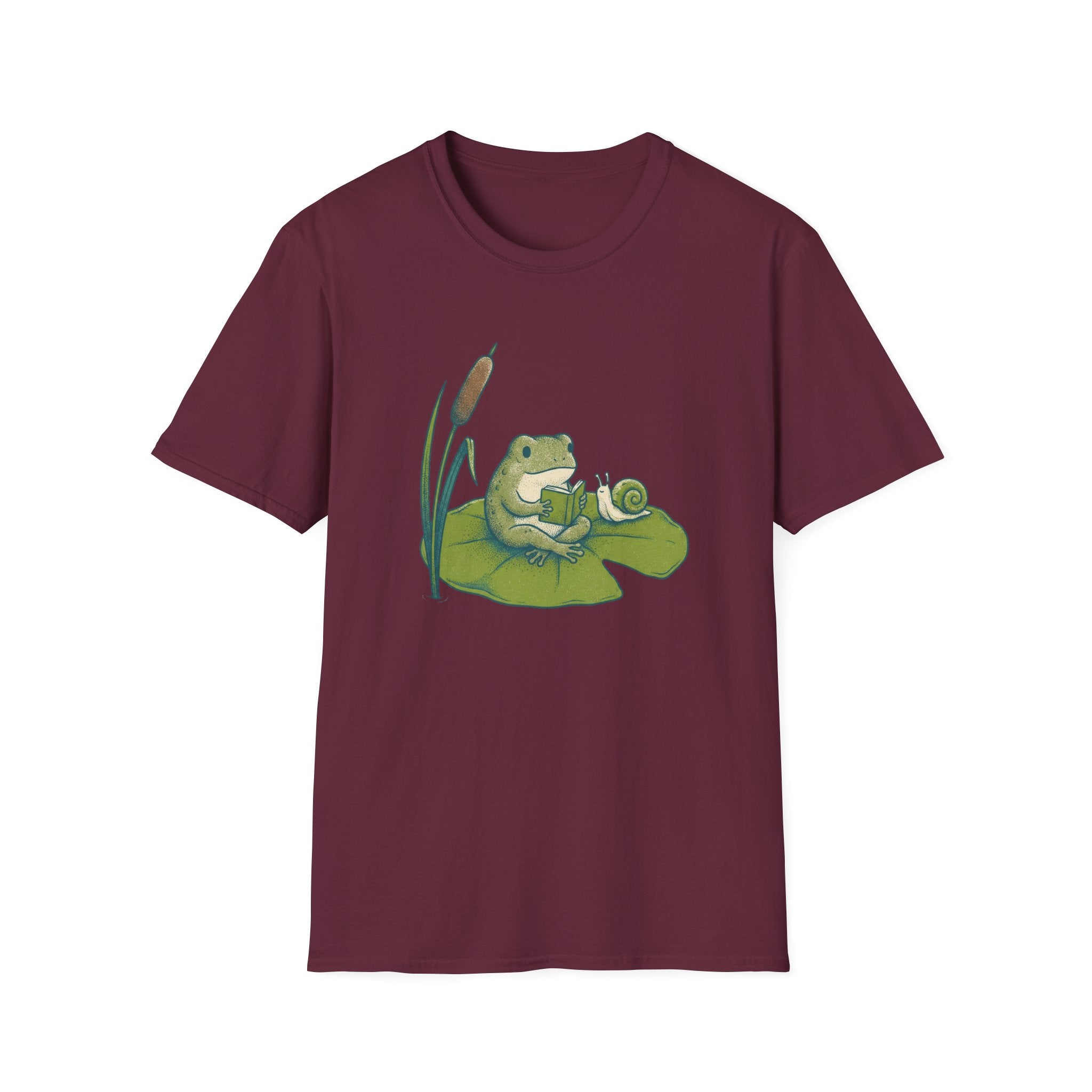 Frog Reading T-Shirt