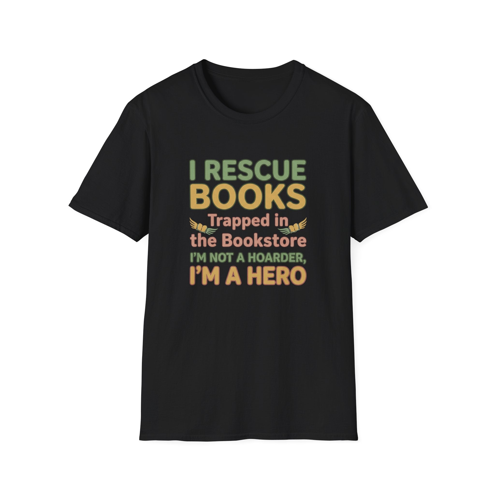 I Rescue Books T-Shirt