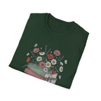 Floral Books T-Shirt