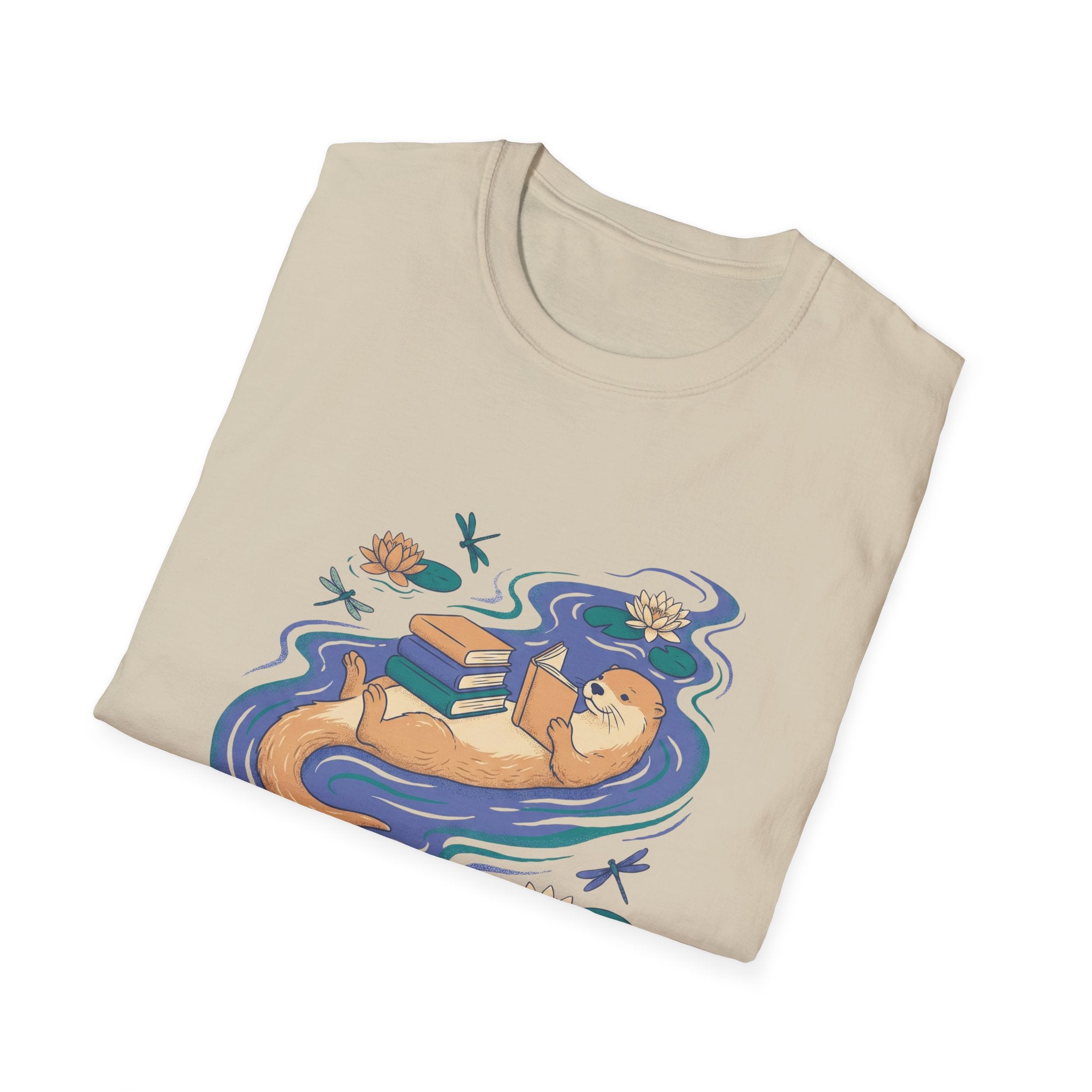 Otter Reading T-Shirt