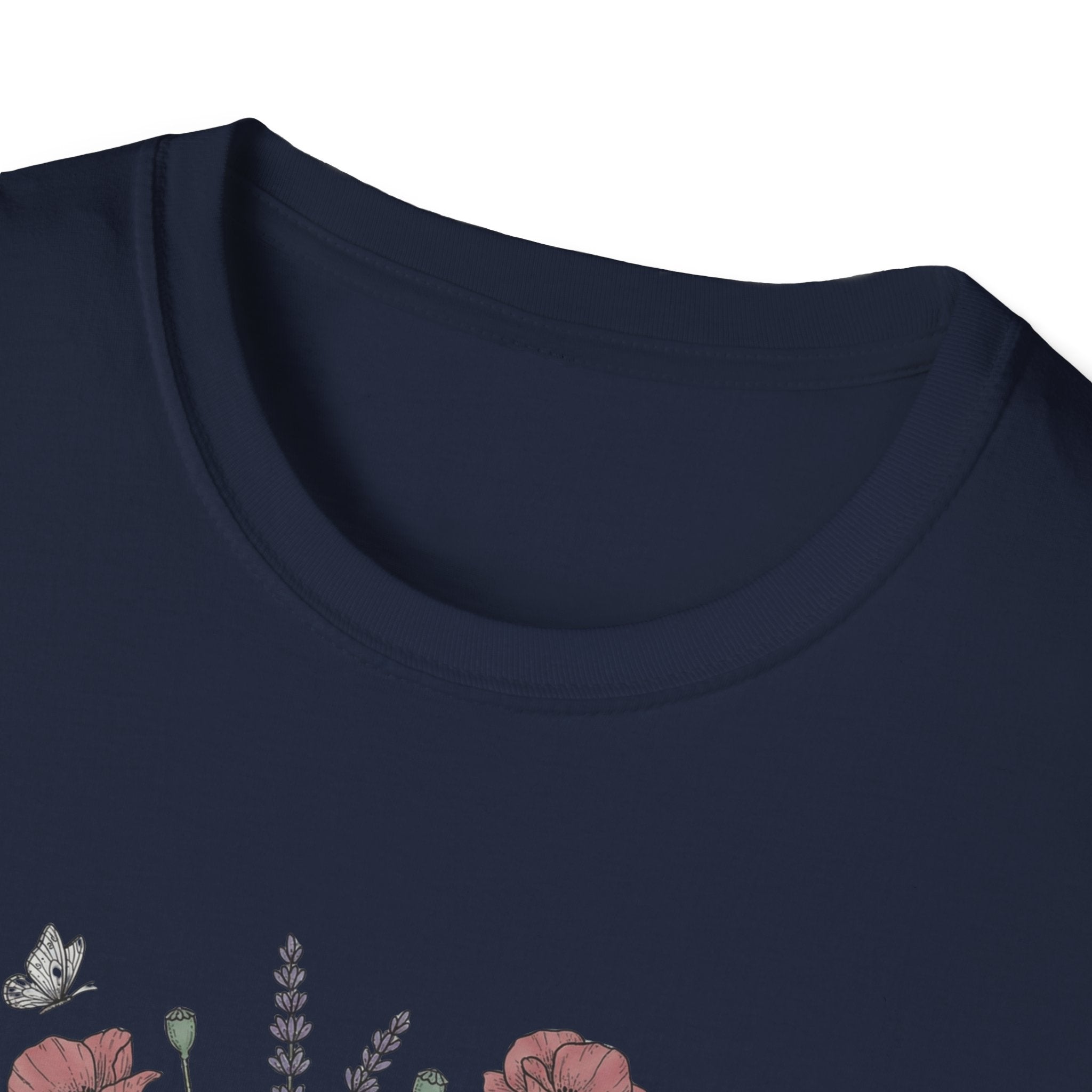 Floral Books T-Shirt