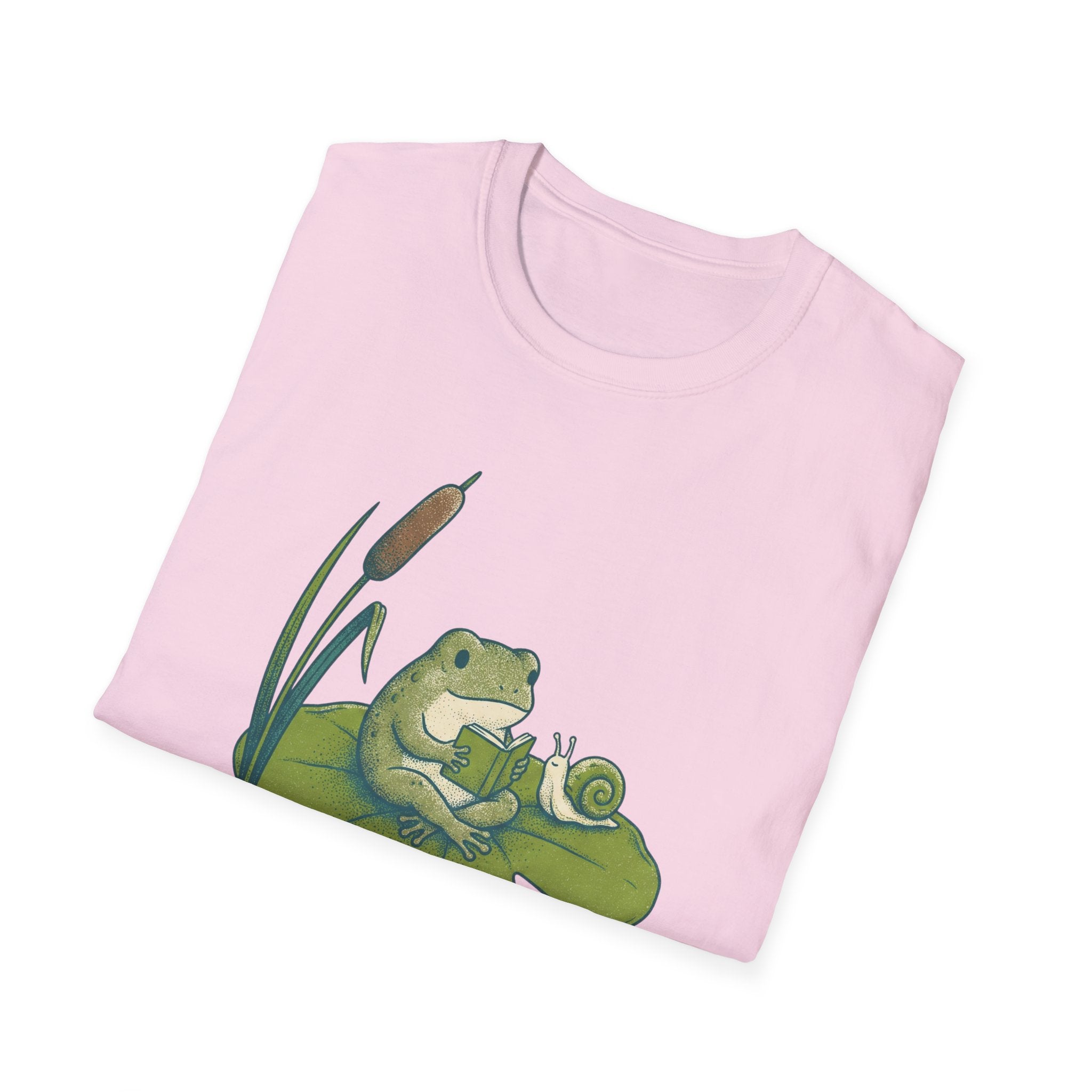 Frog Reading T-Shirt