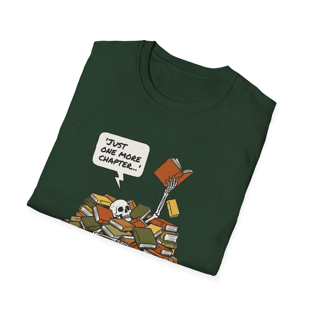 Just One More Chapter Skeleton T-Shirt