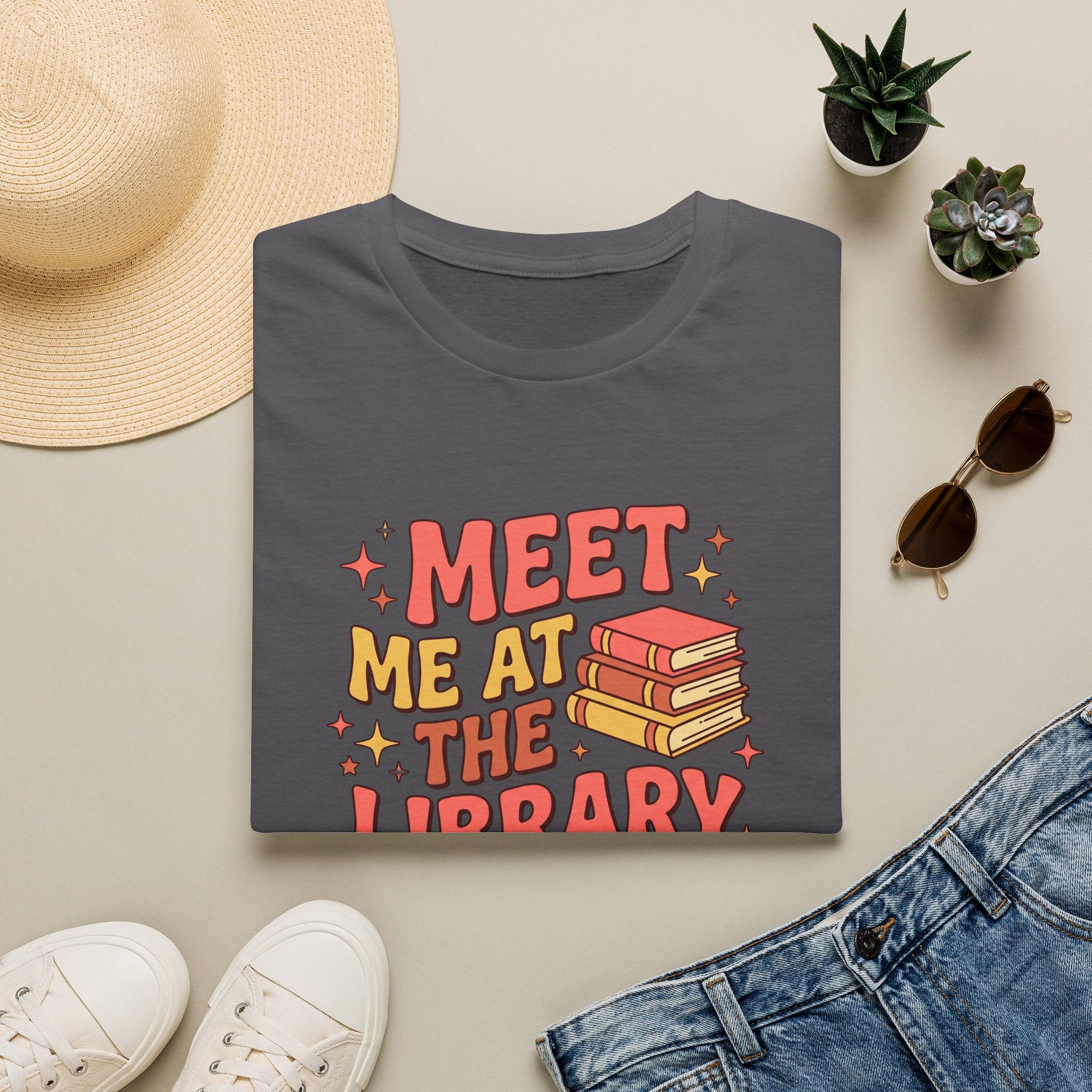 Meet Me At The Library T-Shirt