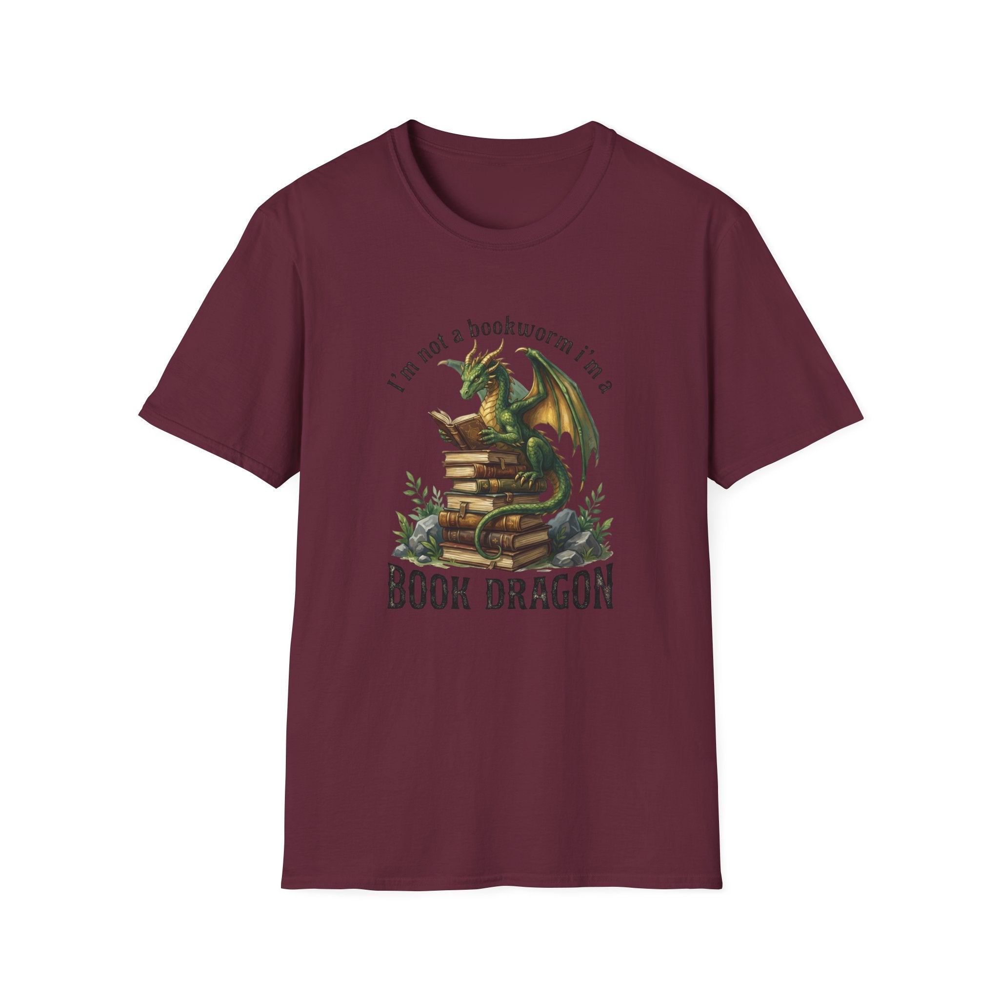 I'm Not A Bookworm I'm A Book Dragon T-Shirt