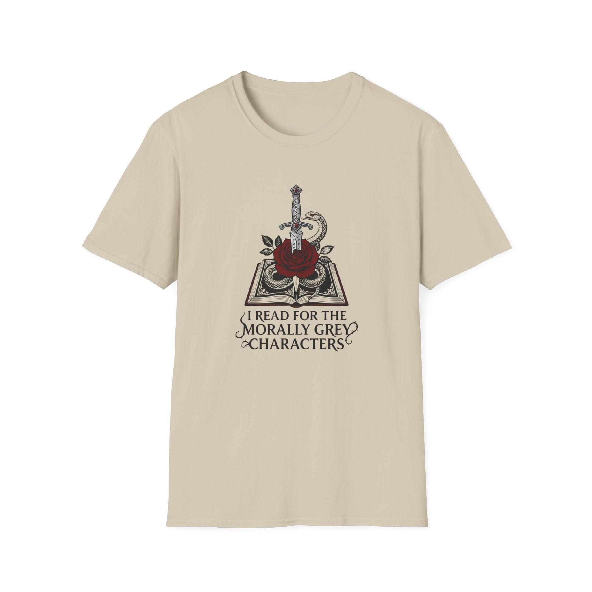 I Read For The Morally Grey Characters T-Shirt