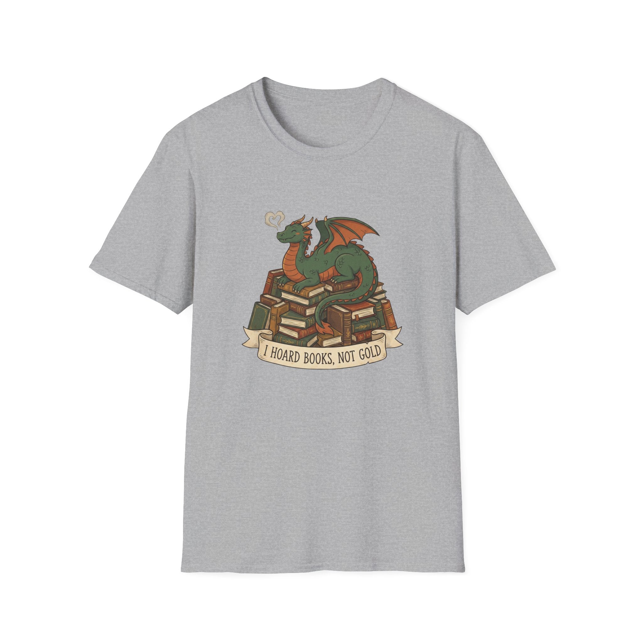 I Hoard Books Not Gold T-Shirt