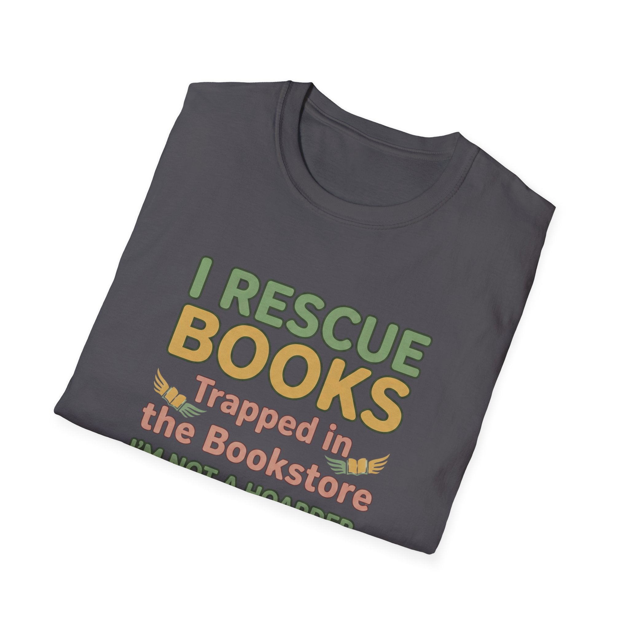 I Rescue Books T-Shirt