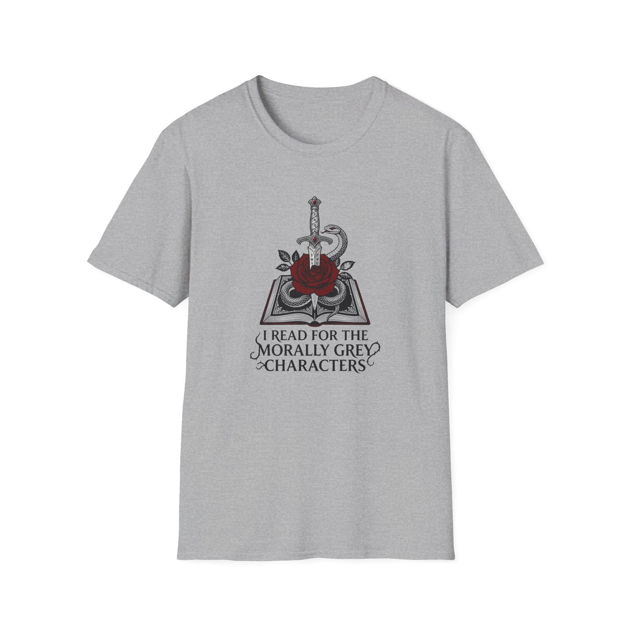 I Read For The Morally Grey Characters T-Shirt