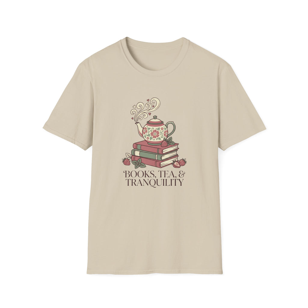Books Tea And Tranquility T-Shirt