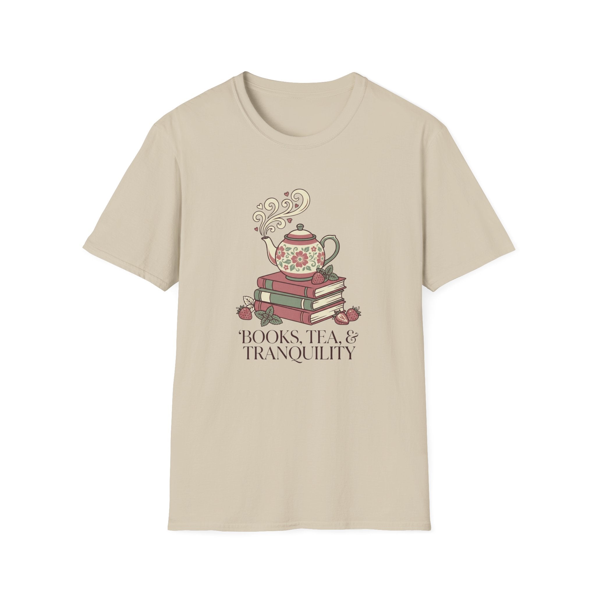 Books Tea And Tranquility T-Shirt