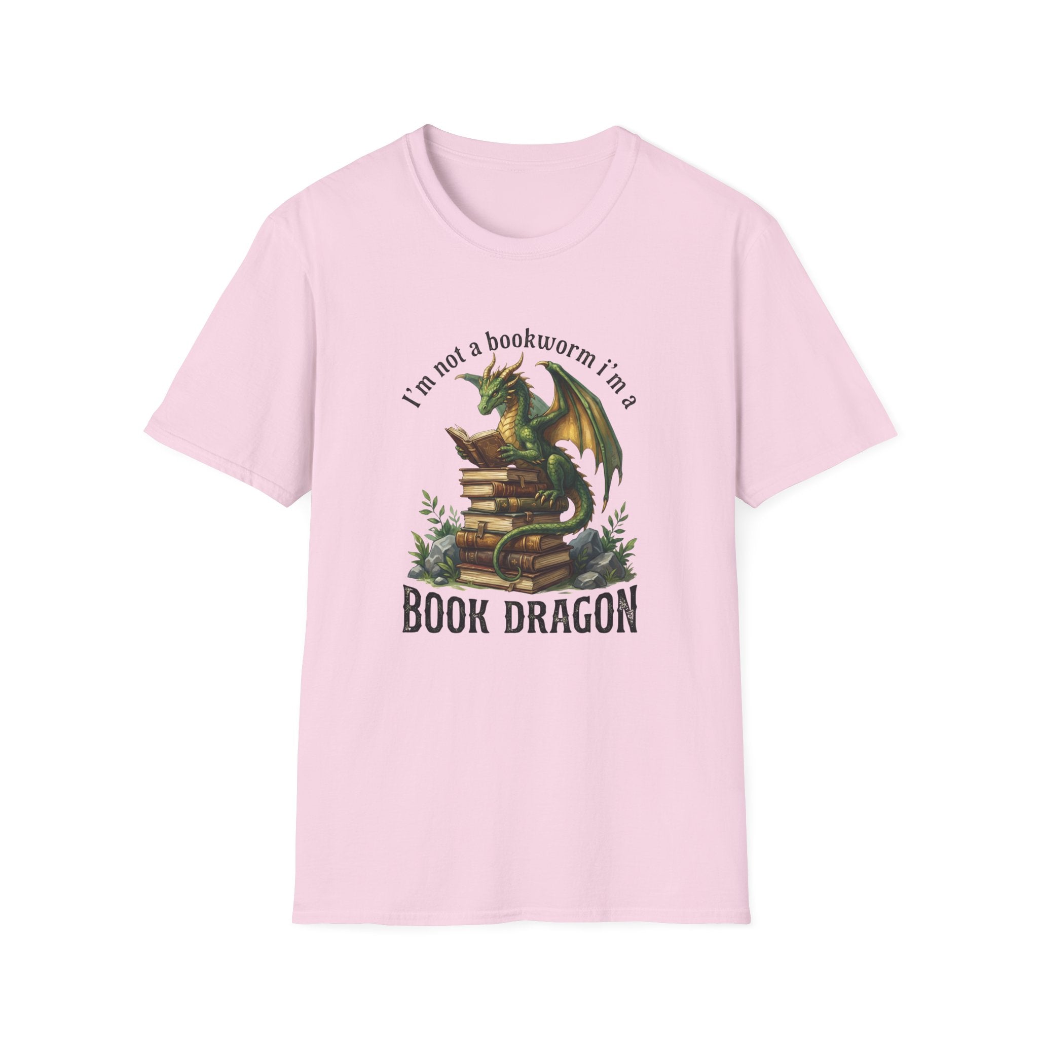 I'm Not A Bookworm I'm A Book Dragon T-Shirt