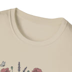 Floral Books T-Shirt