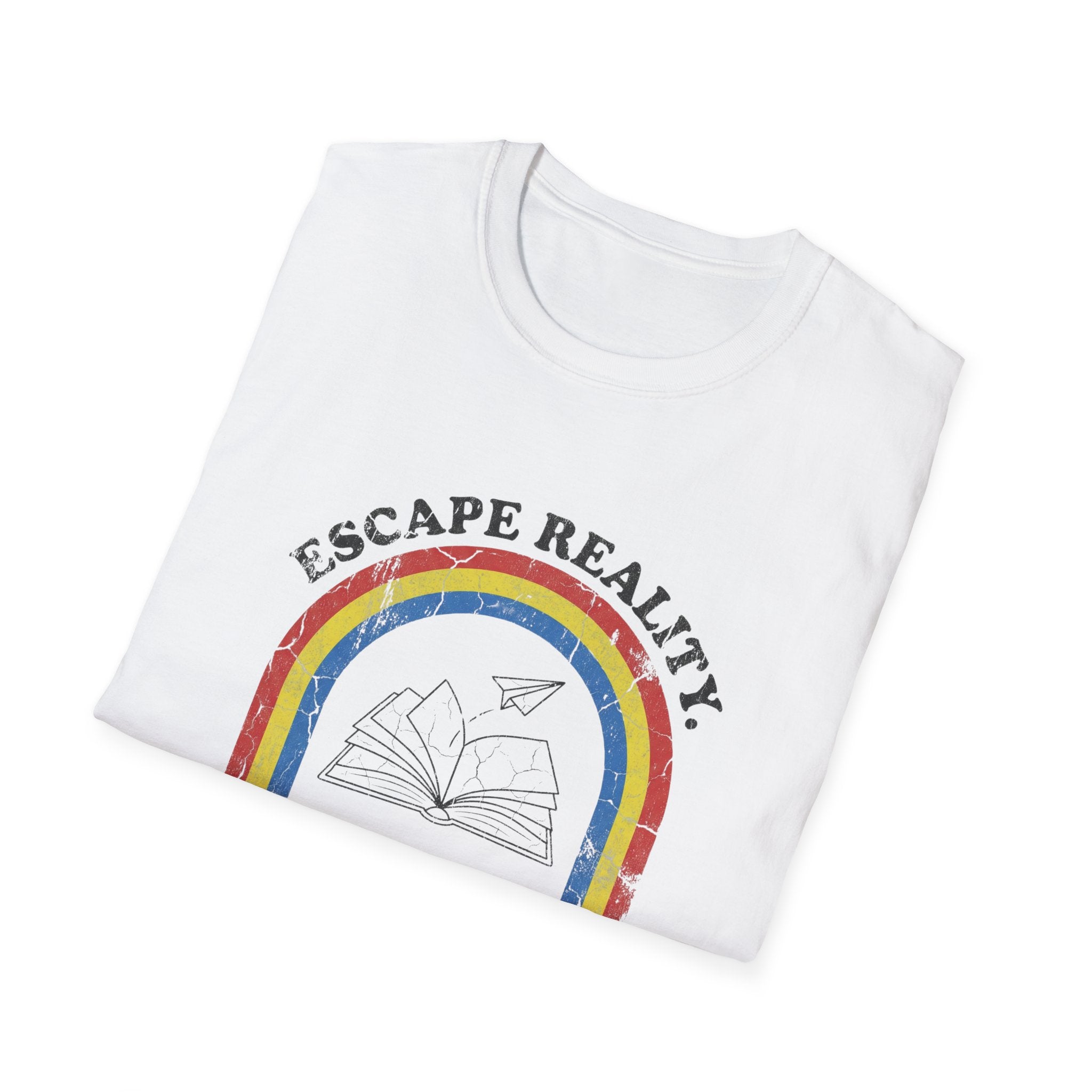 Escape Reality Open A Book T-Shirt